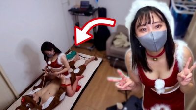 Hoá trang ông già noel trong ngày giáng sinh địt nhau với người yêu